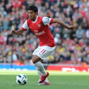 Carlos Vela (Arsenal). Arsenal 2: 3 West Bromwich Albion, Barclays Premier League