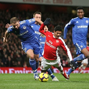 Carlos Vela (Arsenal) Branislav Ivanovic (Chelsea). Arsenal 0: 3 Chelsea
