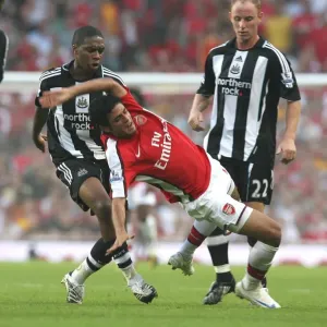 Carlos Vela (Arsenal) Charles N Zogbia (Newcastle United) Carlos Vela (Arsenal) Charles N Zogbia (Newcastle United)