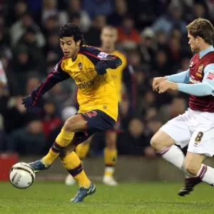 Carlos Vela (Arsenal) Joey Gudjonsson (Burnley) Carlos Vela (Arsenal) Joey Gudjonsson (Burnley)