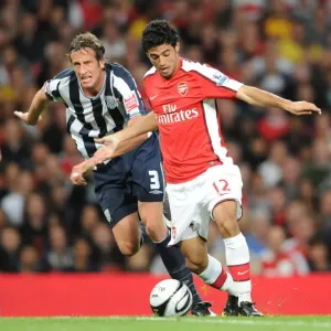 Carlos Vela (Arsenal) Jonas Olsson (WBA) Carlos Vela (Arsenal) Jonas Olsson (WBA)