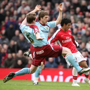 Matches 2008-09 Poster Print Collection: Arsenal v Burnley FA Cup 2008-9