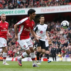 Carlos Vela Scores Arsenal's Fourth Goal: 4-0 Win Over Fulham, Barclays Premier League, Emirates Stadium (2010) Carlos Vela Scores Arsenal's Fourth Goal: 4-0 Win Over Fulham, Barclays Premier League, Emirates Stadium (2010)