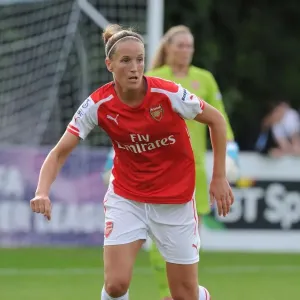 Casey Stoney in Action: WSL Match - Chelsea vs. Arsenal (2014)