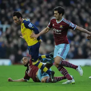 Cazorla's Controversial Penalty: Arsenal's Victory over West Ham, December 2014