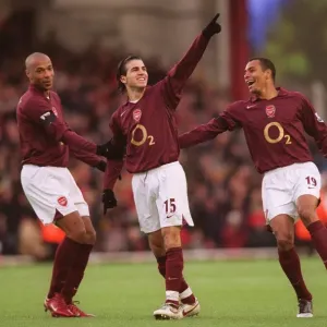 Print of Arsenal's 3:0 victory over Blackburn Rovers Print of Arsenal's 3:0 victory over Blackburn Rovers