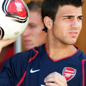 Cesc Fabregas en Acción para el Arsenal: Amistoso de Antepasilón en Österreich (Julio del año 2006)