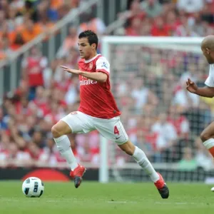 Cesc Fabregas (Arsenal) Alex Baptiste (Blackpool). Arsenal 6: 0 Blackpool