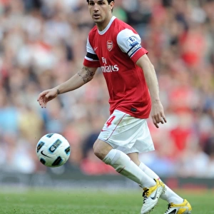 Cesc Fabregas (Arsenal). Arsenal 1: 1 Liverpool. Barclays Premier League