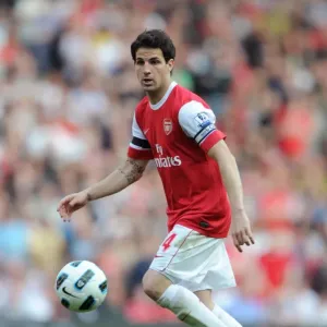 Cesc Fabregas (Arsenal). Arsenal 1: 1 Liverpool. Barclays Premier League