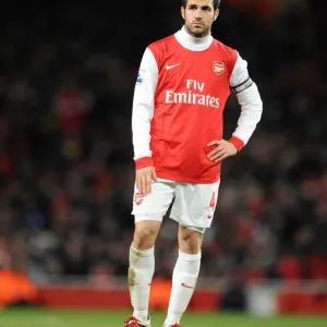 Cesc Fabregas (Arsenal). Arsenal 3: 1 Chelsea. Barclays Premier League. Emirates Stadium