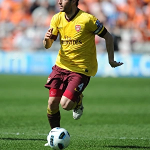 Cesc Fabregas (Arsenal). Blackpool 1: 3 Arsenal, Barclays Premier League