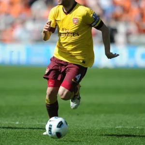 Cesc Fabregas (Arsenal). Blackpool 1: 3 Arsenal, Barclays Premier League