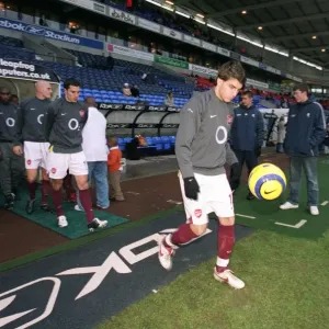 Cesc Fabregas (Arsenal). Bolton Wanderers 2: 0 Arsenal. FA Premiership