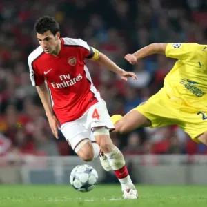 Cesc Fabregas (Arsenal) Bruno (Villarreal)