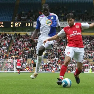 Cesc Fabregas (Arsenal) Christopher Samba (Blackburn Rovers)