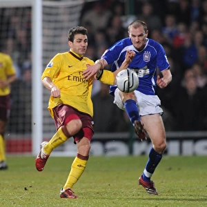 Cesc Fabregas (Arsenal) Colin Healy (Ipswich). Ipswich Town 1: 0 Arsenal