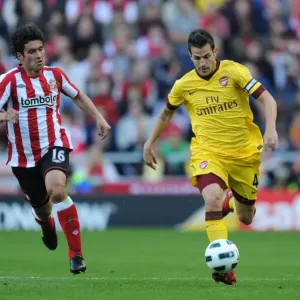 Cesc Fabregas Print, Sunderland vs Arsenal 2010