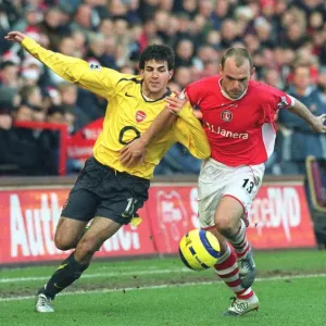 Cesc Fabregas (Arsenal) Danny Murphy (Charlton). Charlton Athletic 0: 1 Arsenal Cesc Fabregas (Arsenal) Danny Murphy (Charlton). Charlton Athletic 0: 1 Arsenal