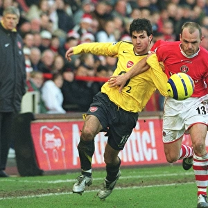 Cesc Fabregas (Arsenal) Danny Murphy (Charlton). Charlton Athletic 0: 1 Arsenal