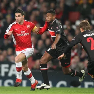 Cesc Fabregas (Arsenal) David Mendes da Silva (AZ)