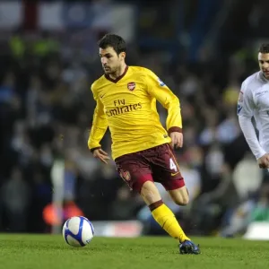 Cesc Fabregas (Arsenal) Davide Somma (Leeds). Leeds United 1: 3 Arsenal