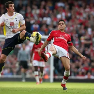 Cesc Fabregas (Arsenal) Gareth Bale (Tottenham) Cesc Fabregas (Arsenal) Gareth Bale (Tottenham)