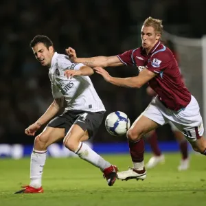 Cesc Fabregas (Arsenal) Jack Collison (West Ham)