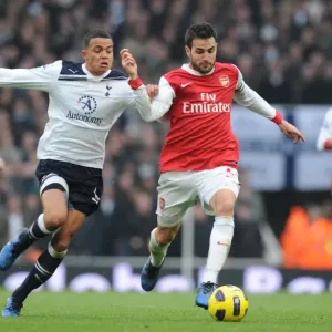 Cesc Fabregas (Arsenal) Jermaine Jenas (Tottenham). Arsenal 2: 3 Tottenham Hotspur