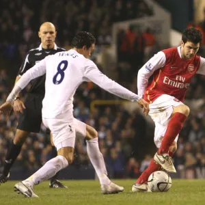 Cesc Fabregas (Arsenal) Jermaine Jenas (Tottenham)