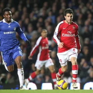 Cesc Fabregas (Arsenal) John Obi Mikel (Chelsea)