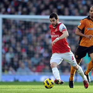 Cesc Fabregas (Arsenal) Karl Henry (Wolves). Arsenal 2: 0 Wolverhampton Wanderers