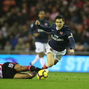 Cesc Fabregas (Arsenal) Kieran Richardson (Sunderland). Sunderland 1: 0 Arsenal