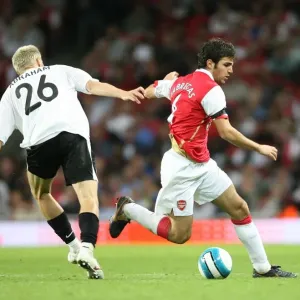 Cesc Fabregas (Arsenal) Martin Abraham (Sparta Prague) Cesc Fabregas (Arsenal) Martin Abraham (Sparta Prague)