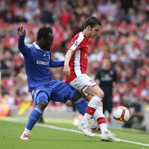 Cesc Fabregas (Arsenal) Michael Essien (Chelsea)