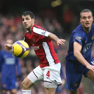 Cesc Fabregas (Arsenal) Nemanja Vidic (Manchester United)