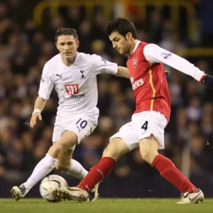 Cesc Fabregas (Arsenal) Robbie Keane (Tottenham) Cesc Fabregas (Arsenal) Robbie Keane (Tottenham)