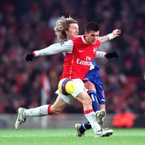 Cesc Fabregas (Arsenal) Robbie Savage (Blackburn)