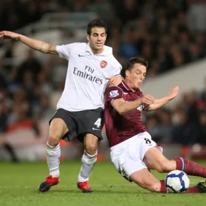 Cesc Fabregas (Arsenal) Scott Parker (West Ham)