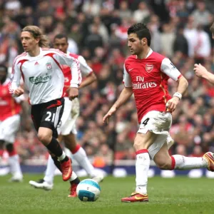 Cesc Fabregas (Arsenal) Steve Finnan (Liverpool)