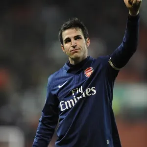 Cesc Fabregas (Arsenal). Stoke City 1: 3 Arsenal, Barclays Premier League