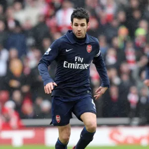 Cesc Fabregas (Arsenal). Stoke City 3: 1 Arsenal. FA Cup 4th Round. The Britannia Stadium Cesc Fabregas (Arsenal). Stoke City 3: 1 Arsenal. FA Cup 4th Round. The Britannia Stadium