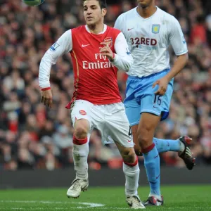 Cesc Fabregas (Arsenal) Zat Knight (Aston Villa)