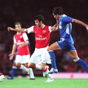 Cesc Fabregas (Arsenal) Zoran Mamic (Dinamo)