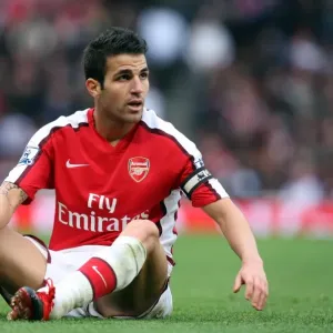 Arsenal FC Print: Cesc Fabregas Dominant Performance (22/8