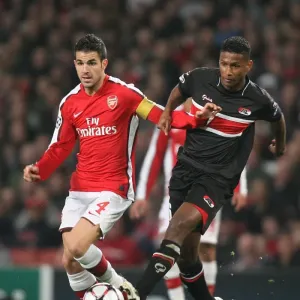 Cesc Fabregas Brilliant Performance: Arsenal's 4-1 Victory over AZ Alkmaar in the UEFA Champions League Cesc Fabregas Brilliant Performance: Arsenal's 4-1 Victory over AZ Alkmaar in the UEFA Champions League