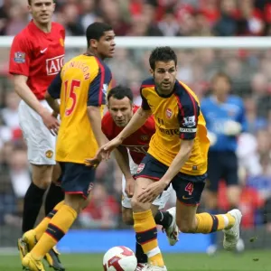 Cesc Fabregas and Denilson Cesc Fabregas and Denilson