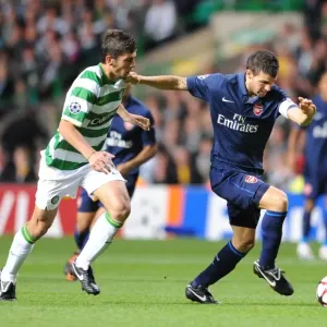 Cesc Fabregas Double Strike: Arsenal's Dominance Over Celtic in 2009 Champions League Play-off Cesc Fabregas Double Strike: Arsenal's Dominance Over Celtic in 2009 Champions League Play-off