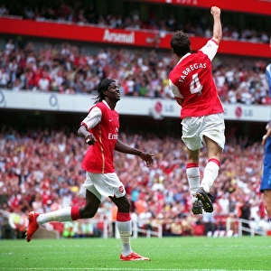 Cesc Fabregas Euphoric Moment: Arsenal's Unforgettable 2-1 Victory Over Portsmouth (September 2, 2007)