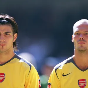 Cesc Fabregas and Freddie Ljungberg (Arsenal). Arsenal 1: 2 Chelsea